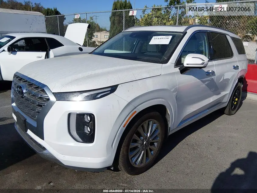 2020 Hyundai Palisade Limited VIN: KM8R54HE2LU072066 Lot: 45449550