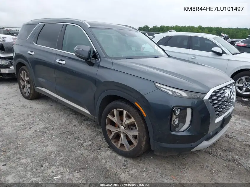 2020 Hyundai Palisade Sel VIN: KM8R44HE7LU101497 Lot: 45516905
