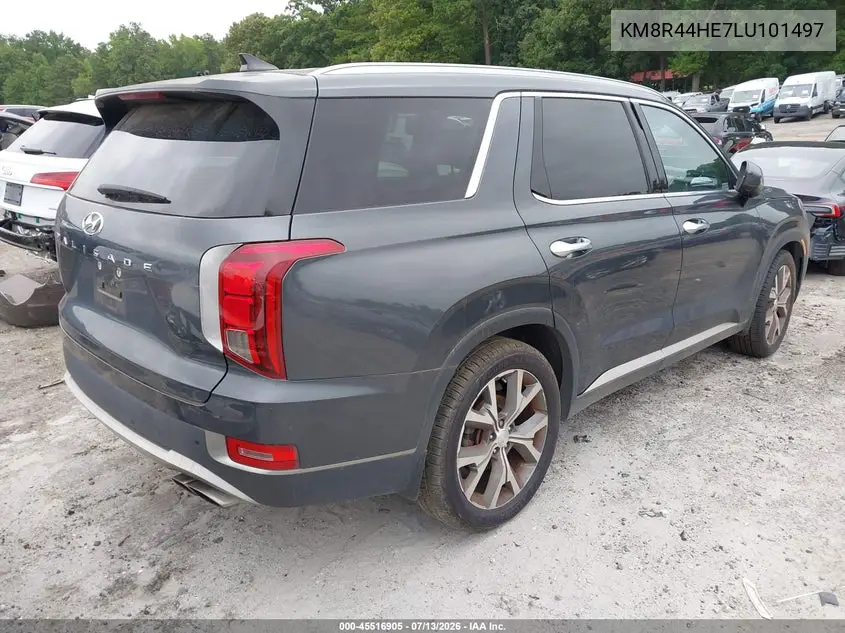 2020 Hyundai Palisade Sel VIN: KM8R44HE7LU101497 Lot: 45516905