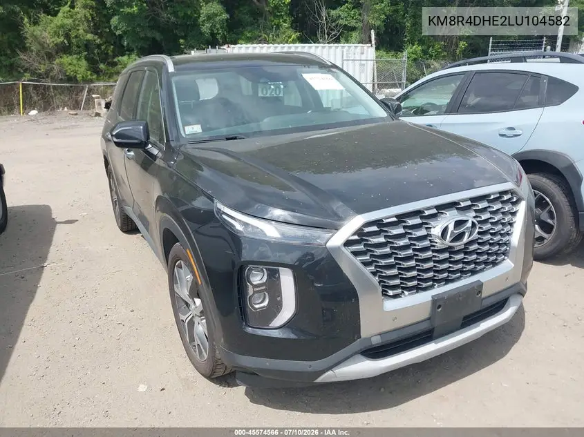 2020 Hyundai Palisade Sel VIN: KM8R4DHE2LU104582 Lot: 45574566
