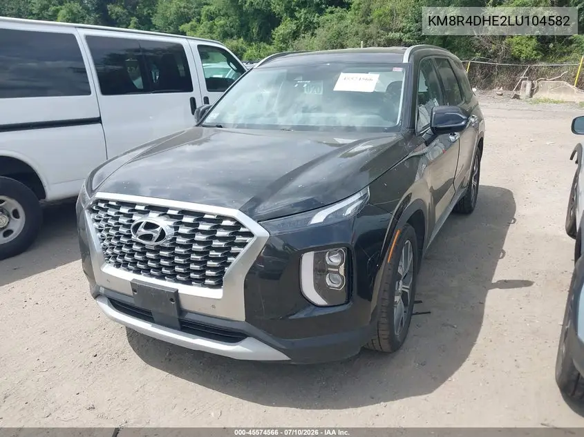 2020 Hyundai Palisade Sel VIN: KM8R4DHE2LU104582 Lot: 45574566