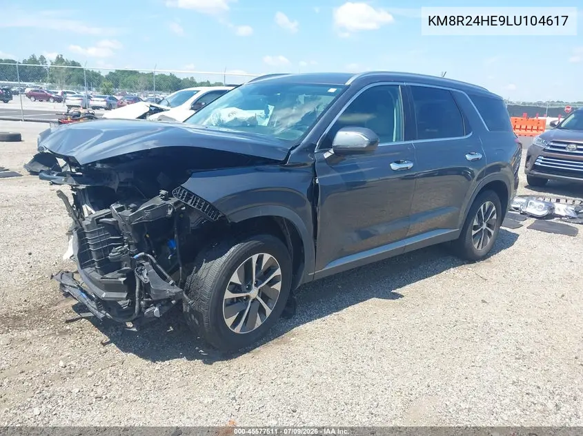 2020 Hyundai Palisade Sel VIN: KM8R24HE9LU104617 Lot: 45577511