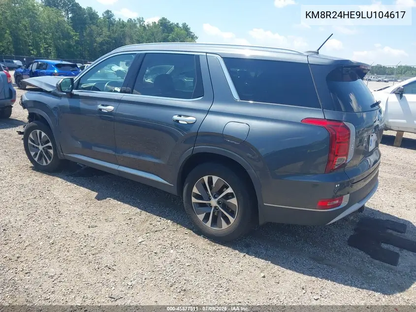 2020 Hyundai Palisade Sel VIN: KM8R24HE9LU104617 Lot: 45577511