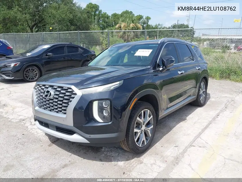 2020 Hyundai Palisade Sel VIN: KM8R44HE2LU108762 Lot: 45583571