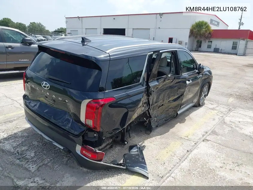 2020 Hyundai Palisade Sel VIN: KM8R44HE2LU108762 Lot: 45583571