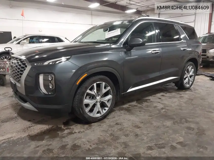 2020 Hyundai Palisade Sel VIN: KM8R4DHE4LU084609 Lot: 45591651