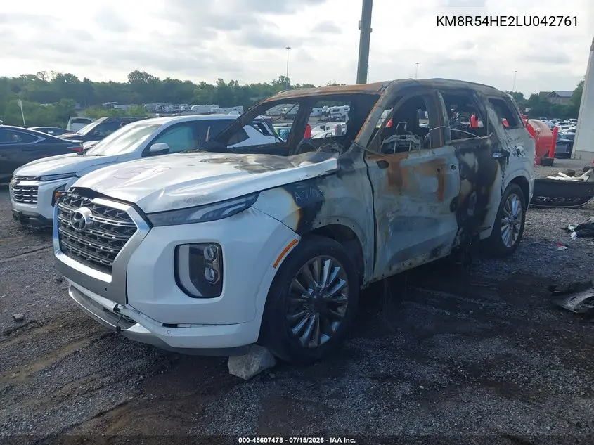2020 Hyundai Palisade Limited VIN: KM8R54HE2LU042761 Lot: 45607478
