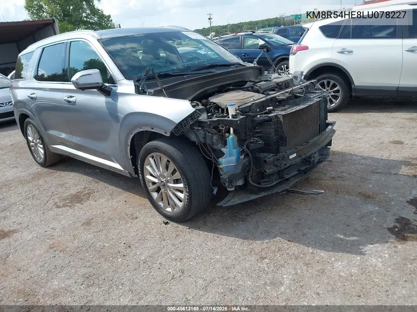 2020 Hyundai Palisade Limited VIN: KM8R54HE8LU078227 Lot: 45613198