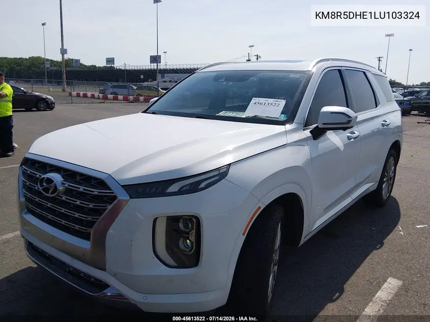 2020 Hyundai Palisade Limited VIN: KM8R5DHE1LU103324 Lot: 45613522