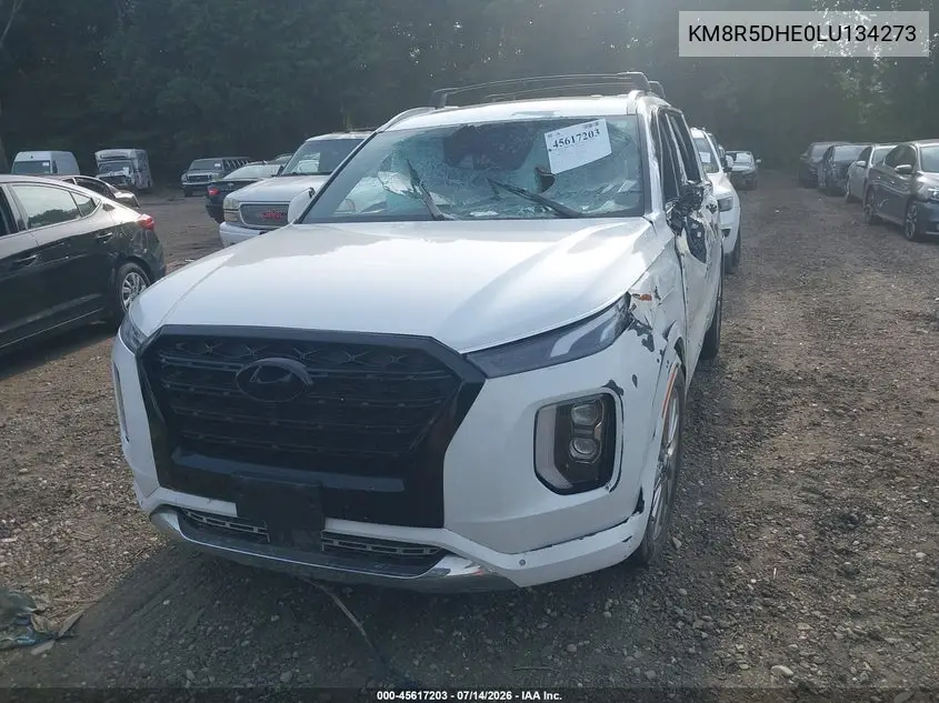 2020 Hyundai Palisade Limited VIN: KM8R5DHE0LU134273 Lot: 45617203