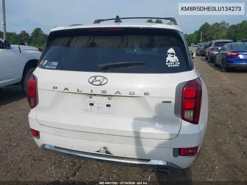 2020 Hyundai Palisade Limited VIN: KM8R5DHE0LU134273 Lot: 45617203