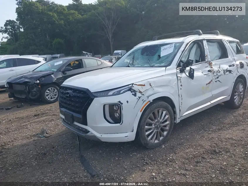 2020 Hyundai Palisade Limited VIN: KM8R5DHE0LU134273 Lot: 45617203