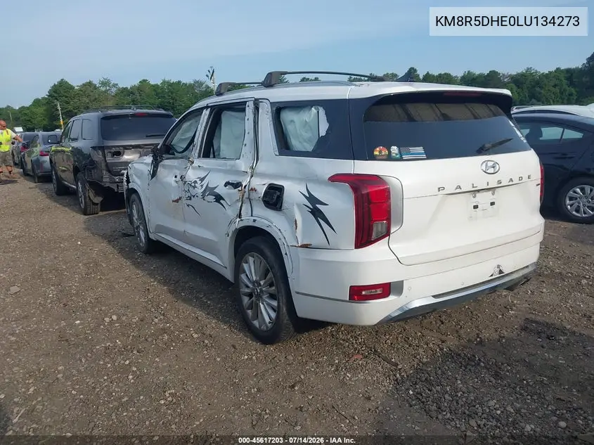 2020 Hyundai Palisade Limited VIN: KM8R5DHE0LU134273 Lot: 45617203