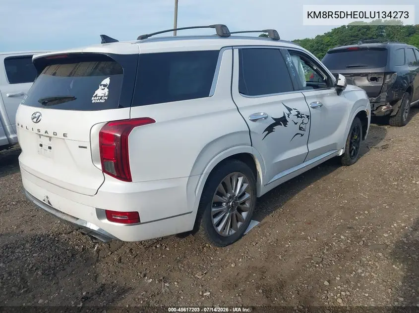 2020 Hyundai Palisade Limited VIN: KM8R5DHE0LU134273 Lot: 45617203