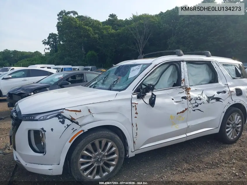 2020 Hyundai Palisade Limited VIN: KM8R5DHE0LU134273 Lot: 45617203