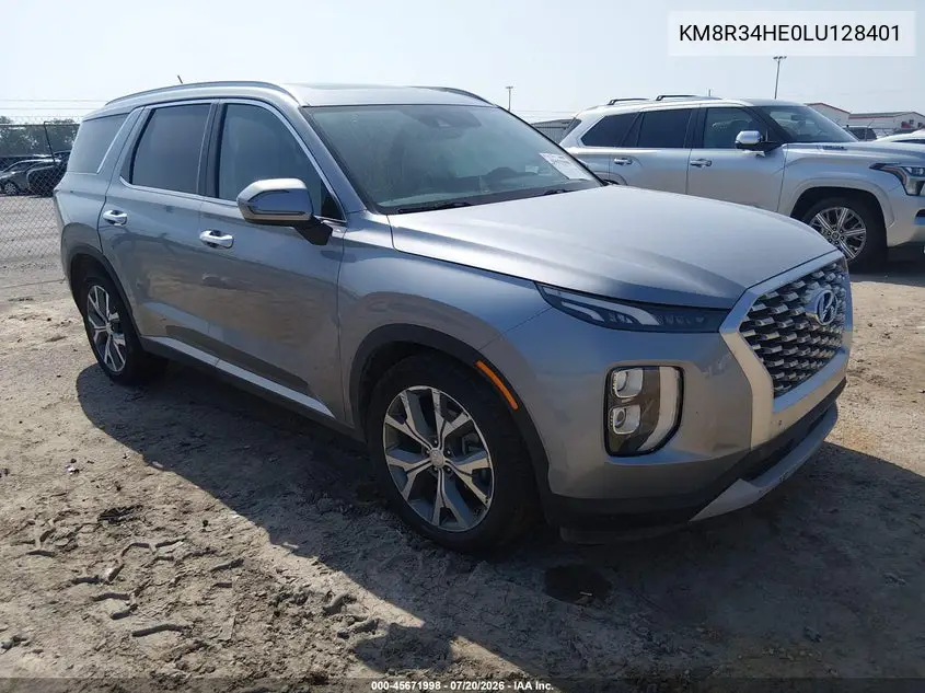2020 Hyundai Palisade Sel VIN: KM8R34HE0LU128401 Lot: 45671998