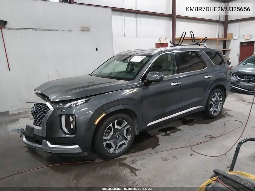 2021 Hyundai Palisade Calligraphy VIN: KM8R7DHE2MU325656 Lot: 45546163