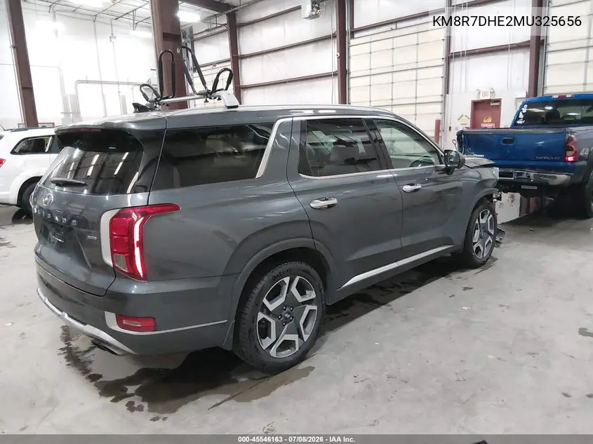 2021 Hyundai Palisade Calligraphy VIN: KM8R7DHE2MU325656 Lot: 45546163