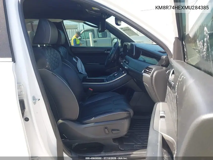 2021 Hyundai Palisade Calligraphy VIN: KM8R74HEXMU284385 Lot: 45608588