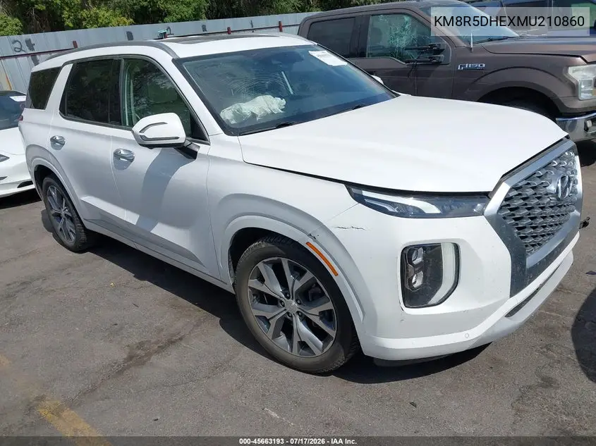 2021 Hyundai Palisade Limited VIN: KM8R5DHEXMU210860 Lot: 45663193