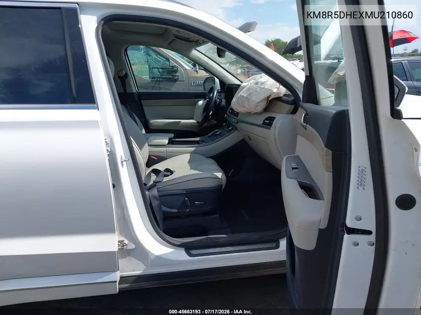 2021 Hyundai Palisade Limited VIN: KM8R5DHEXMU210860 Lot: 45663193