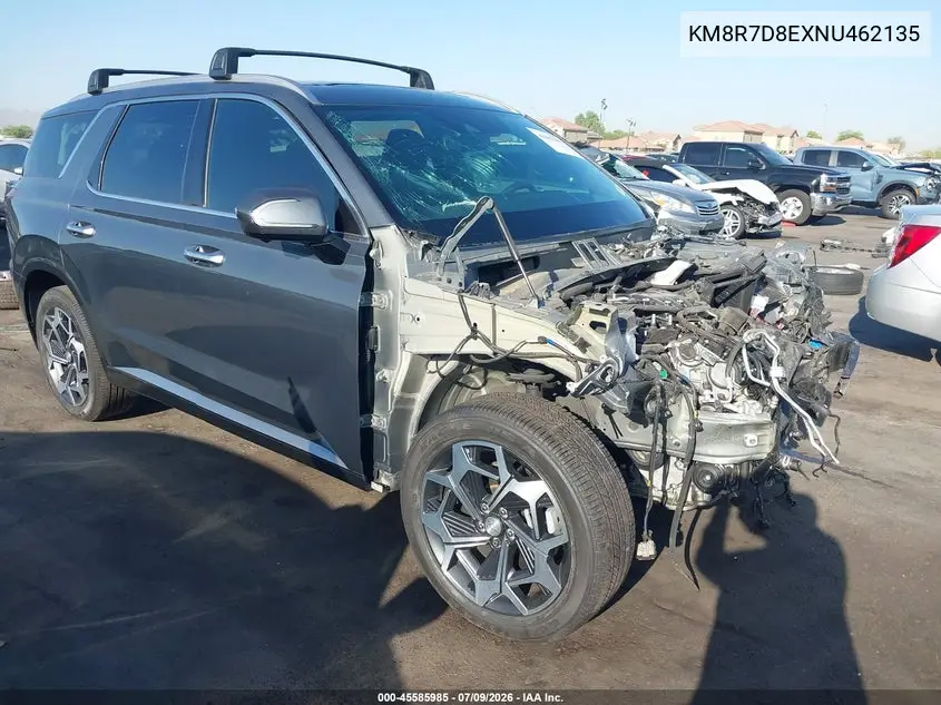 2022 Hyundai Palisade VIN: KM8R7D8EXNU462135 Lot: 45585985