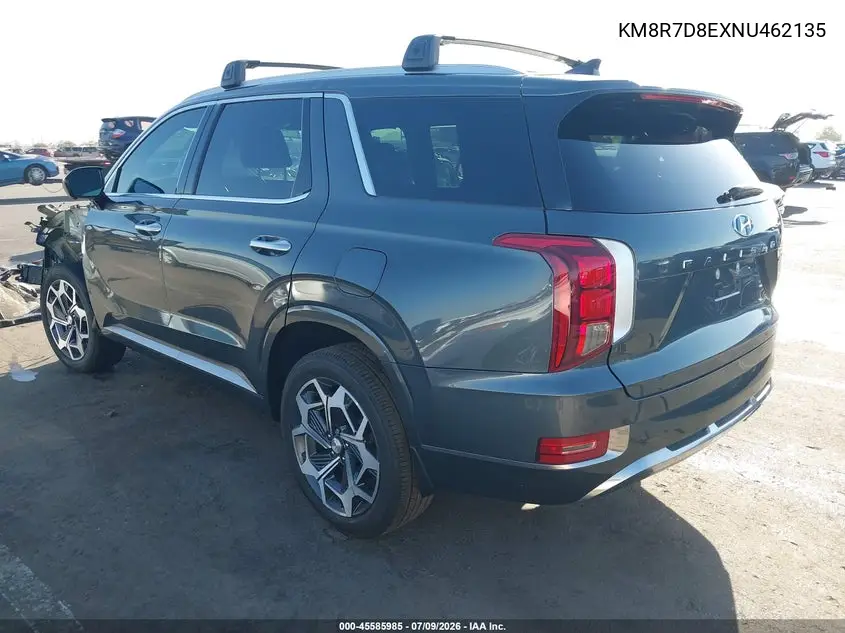 2022 Hyundai Palisade VIN: KM8R7D8EXNU462135 Lot: 45585985