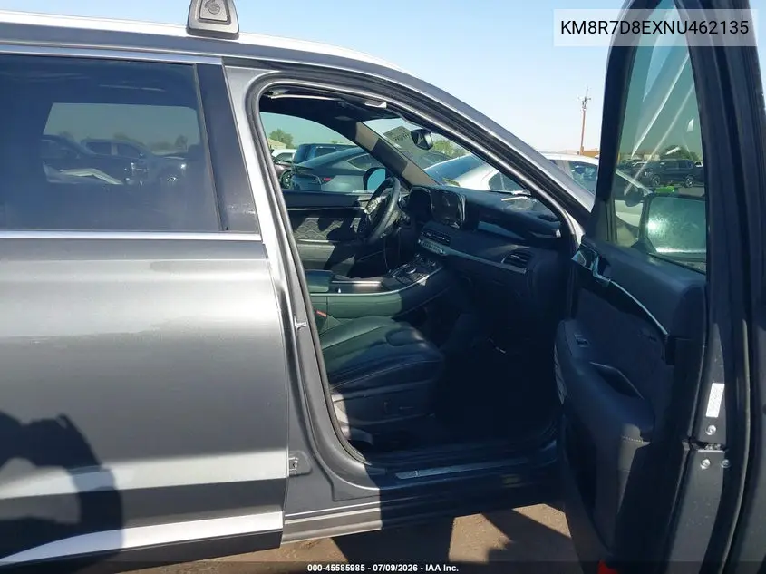 2022 Hyundai Palisade VIN: KM8R7D8EXNU462135 Lot: 45585985
