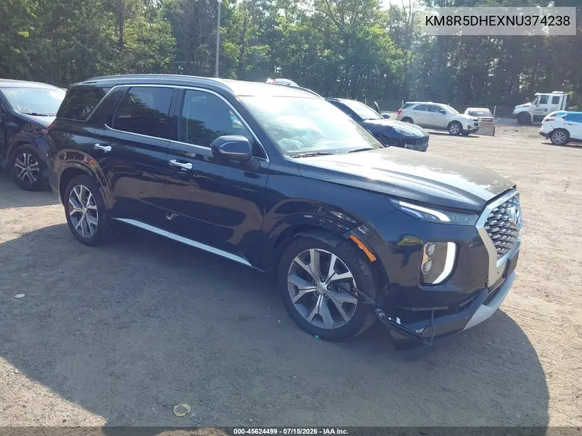 2022 Hyundai Palisade Limited VIN: KM8R5DHEXNU374238 Lot: 45624499