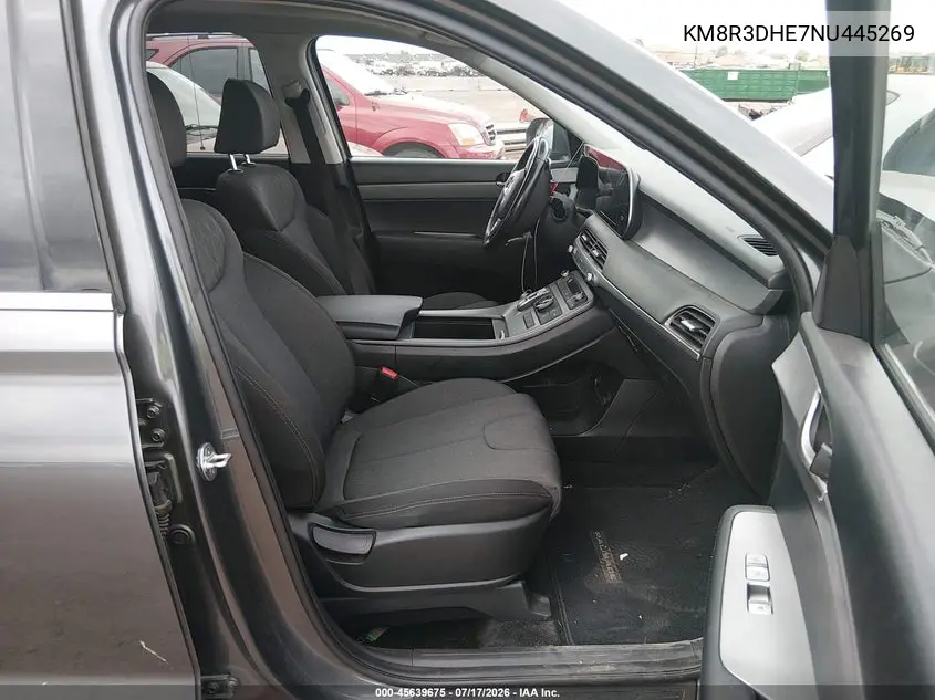 2022 Hyundai Palisade Sel VIN: KM8R3DHE7NU445269 Lot: 45639675