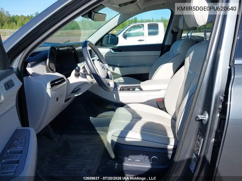 2023 Hyundai Palisade Limited VIN: KM8R5DGE0PU620640 Lot: 12659637