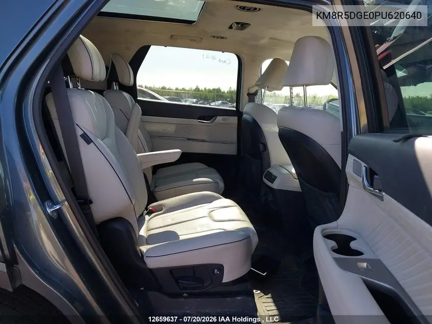 2023 Hyundai Palisade Limited VIN: KM8R5DGE0PU620640 Lot: 12659637