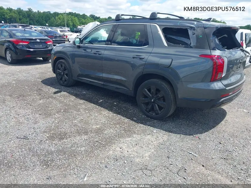 2023 Hyundai Palisade Xrt VIN: KM8R3DGE3PU576512 Lot: 45541957