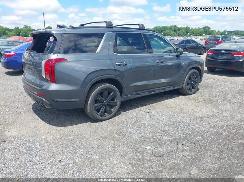 2023 Hyundai Palisade Xrt VIN: KM8R3DGE3PU576512 Lot: 45541957