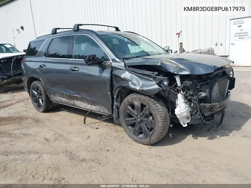 2023 Hyundai Palisade Xrt VIN: KM8R3DGE8PU617975 Lot: 45555101