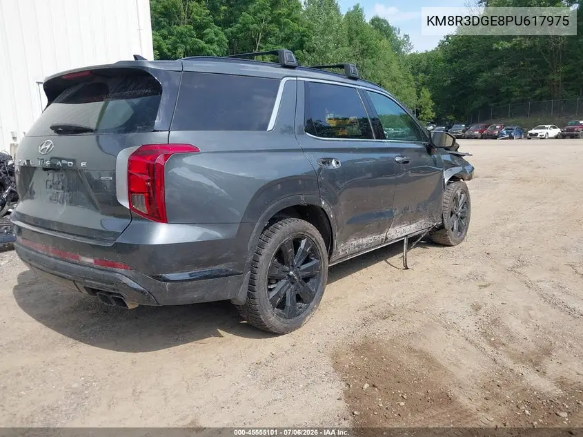2023 Hyundai Palisade Xrt VIN: KM8R3DGE8PU617975 Lot: 45555101