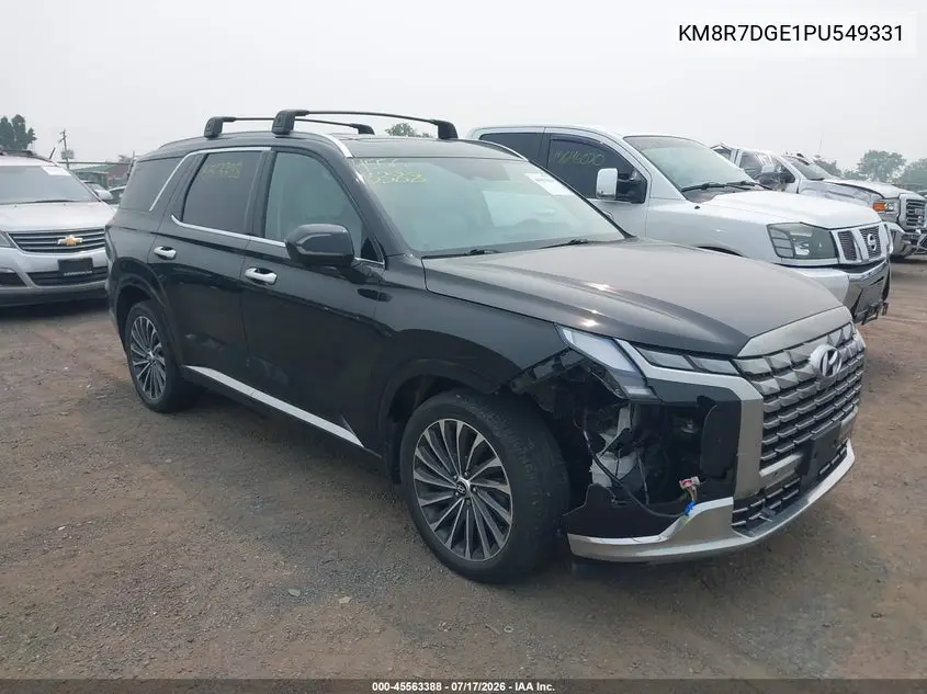 2023 Hyundai Palisade Calligraphy VIN: KM8R7DGE1PU549331 Lot: 45563388