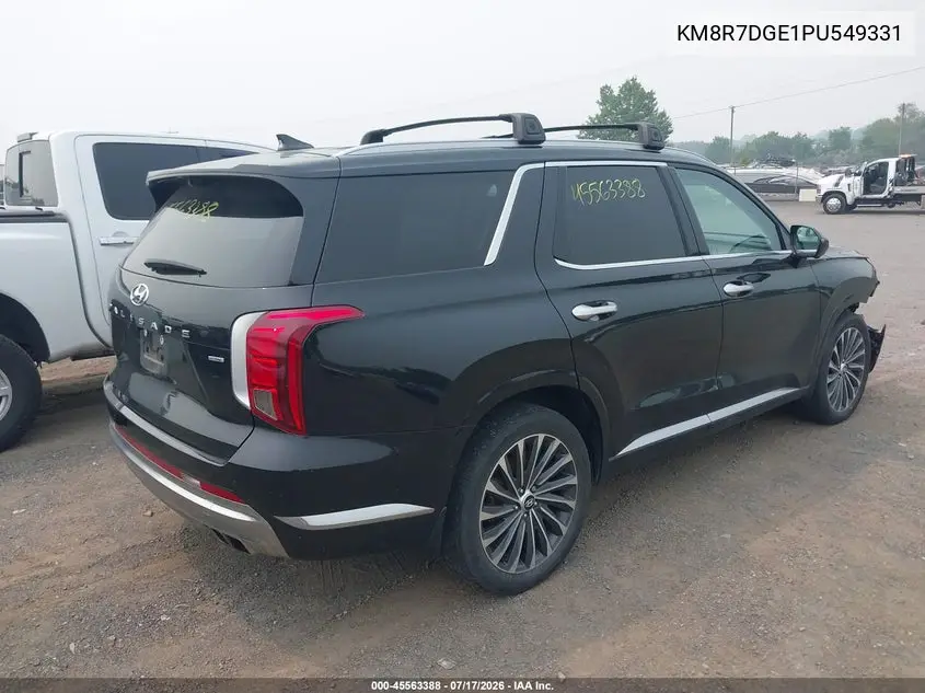 2023 Hyundai Palisade Calligraphy VIN: KM8R7DGE1PU549331 Lot: 45563388