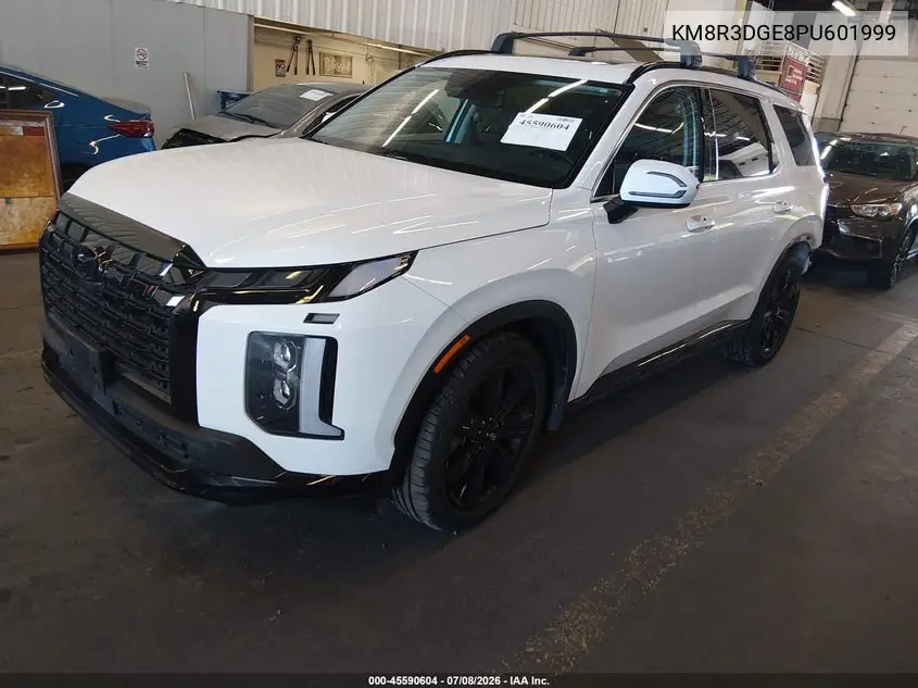 2023 Hyundai Palisade Xrt VIN: KM8R3DGE8PU601999 Lot: 45590604
