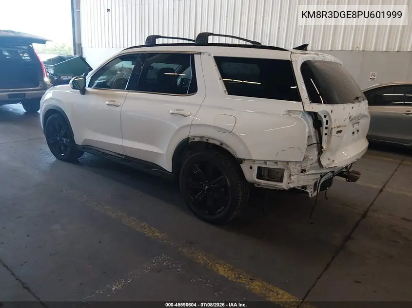 2023 Hyundai Palisade Xrt VIN: KM8R3DGE8PU601999 Lot: 45590604
