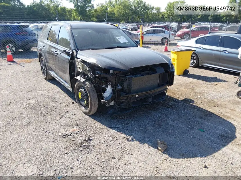 2023 Hyundai Palisade Xrt VIN: KM8R3DGE6PU549742 Lot: 45613764