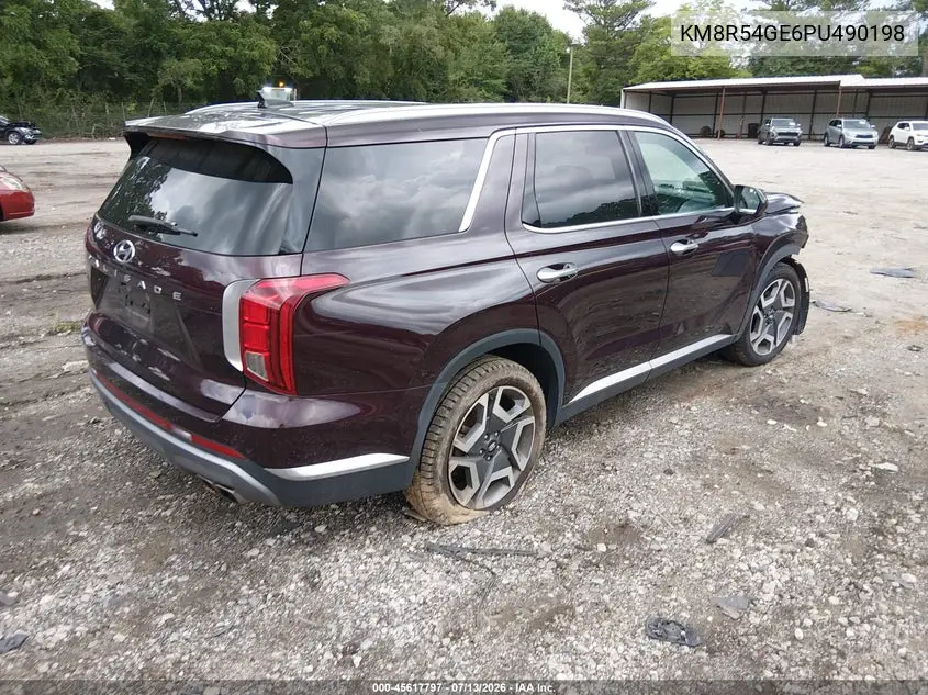 2023 Hyundai Palisade Limited VIN: KM8R54GE6PU490198 Lot: 45617797