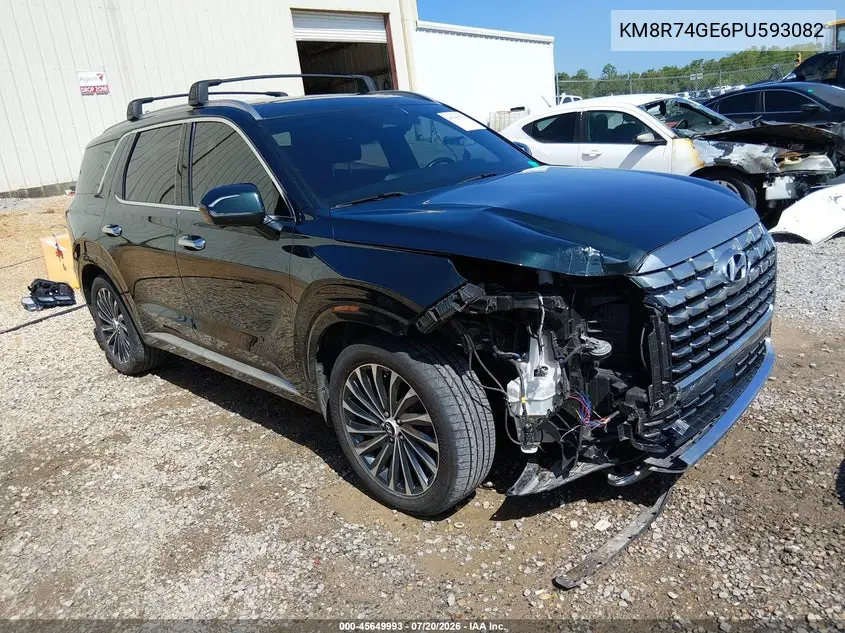 2023 Hyundai Palisade Calligraphy VIN: KM8R74GE6PU593082 Lot: 45649993