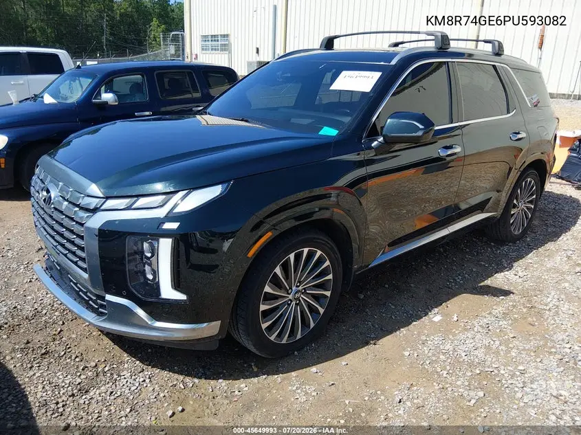 2023 Hyundai Palisade Calligraphy VIN: KM8R74GE6PU593082 Lot: 45649993