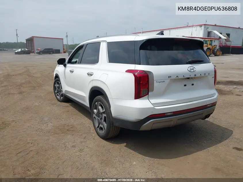 KM8R4DGE0PU636808 2023 Hyundai Palisade Sel
