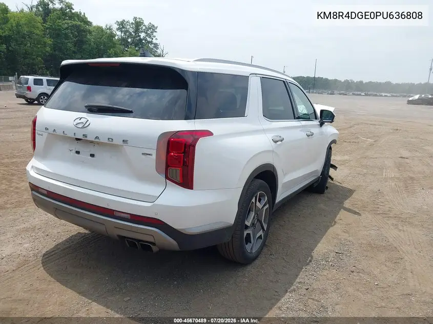 KM8R4DGE0PU636808 2023 Hyundai Palisade Sel