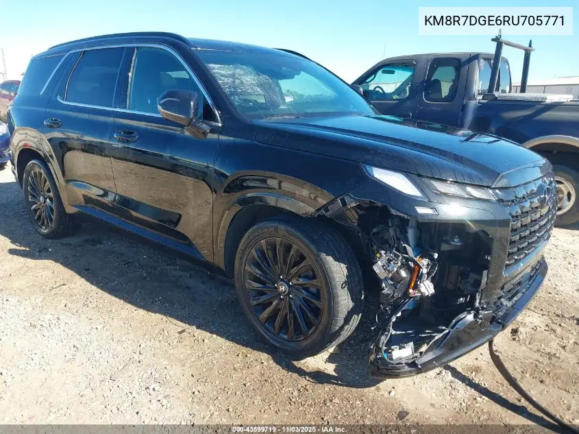 KM8R7DGE6RU705771 2024 Hyundai Palisade Calligraphy Night Edition