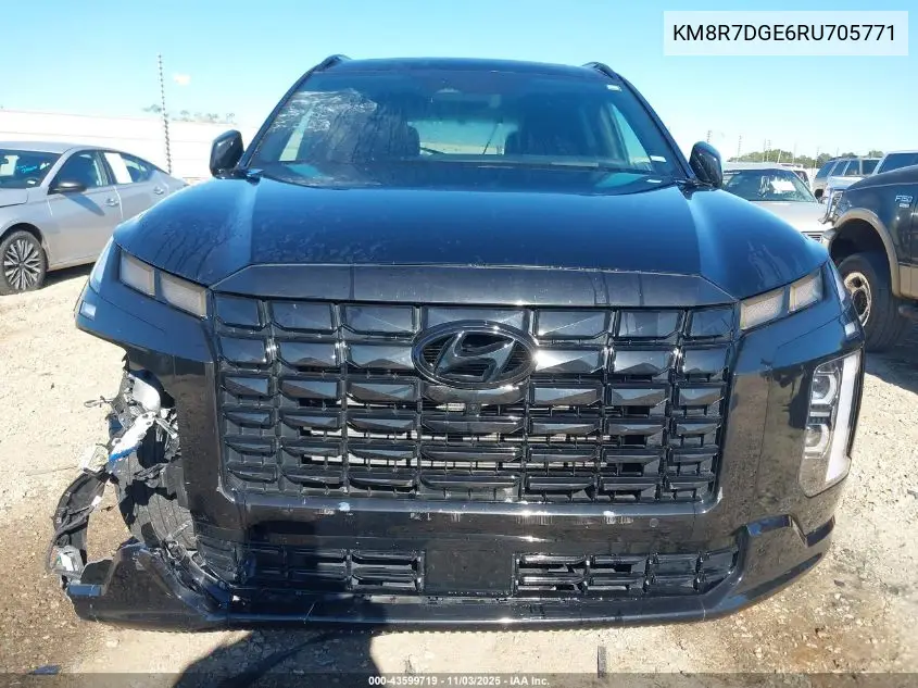 KM8R7DGE6RU705771 2024 Hyundai Palisade Calligraphy Night Edition