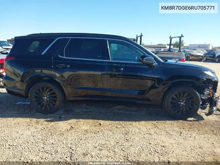 KM8R7DGE6RU705771 2024 Hyundai Palisade Calligraphy Night Edition