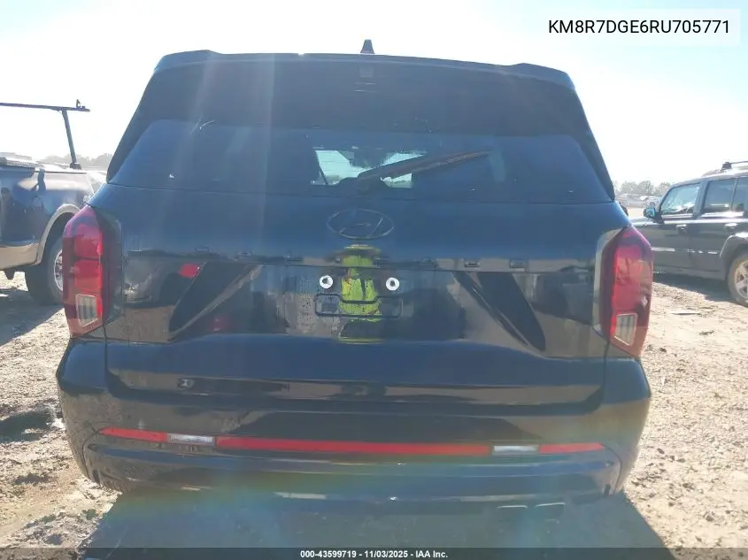 KM8R7DGE6RU705771 2024 Hyundai Palisade Calligraphy Night Edition